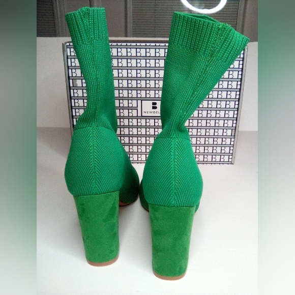 Green Women's Mousse FIT Newbella Ankle Boots, Sz.8 - Picture 12 of 14